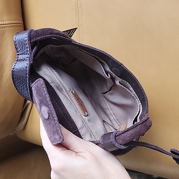 Elegant Suede Women's Bag - Picture 5 of 11